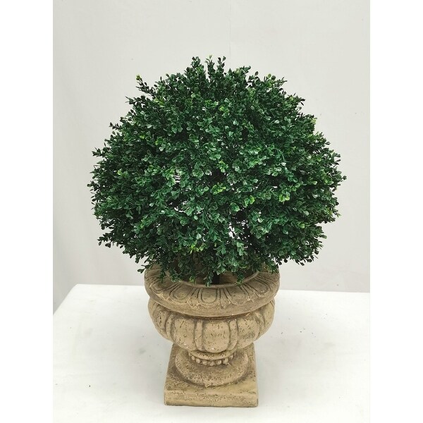 Faux Boxwood Topiary