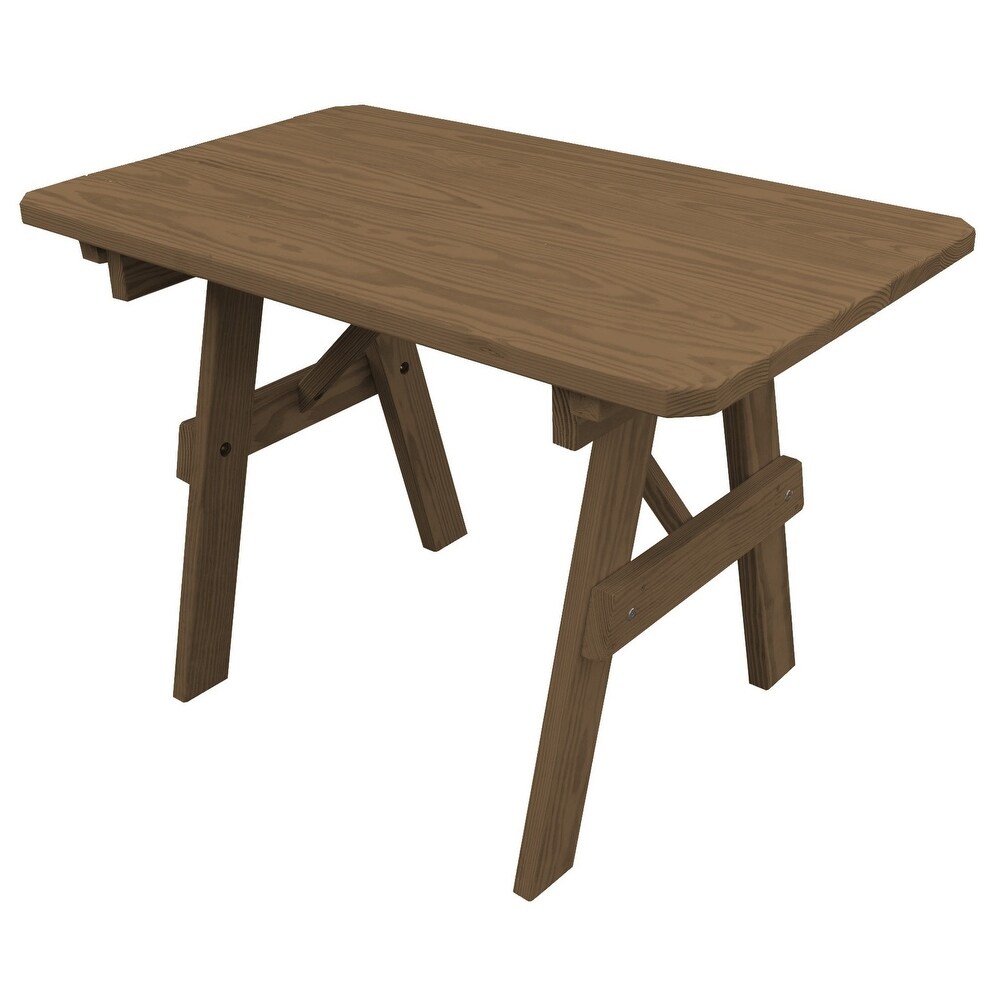 Pine 4' Traditional Picnic Table