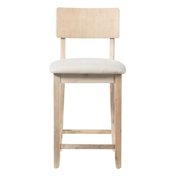 Loren Grey Wash Counter Stool - N/A