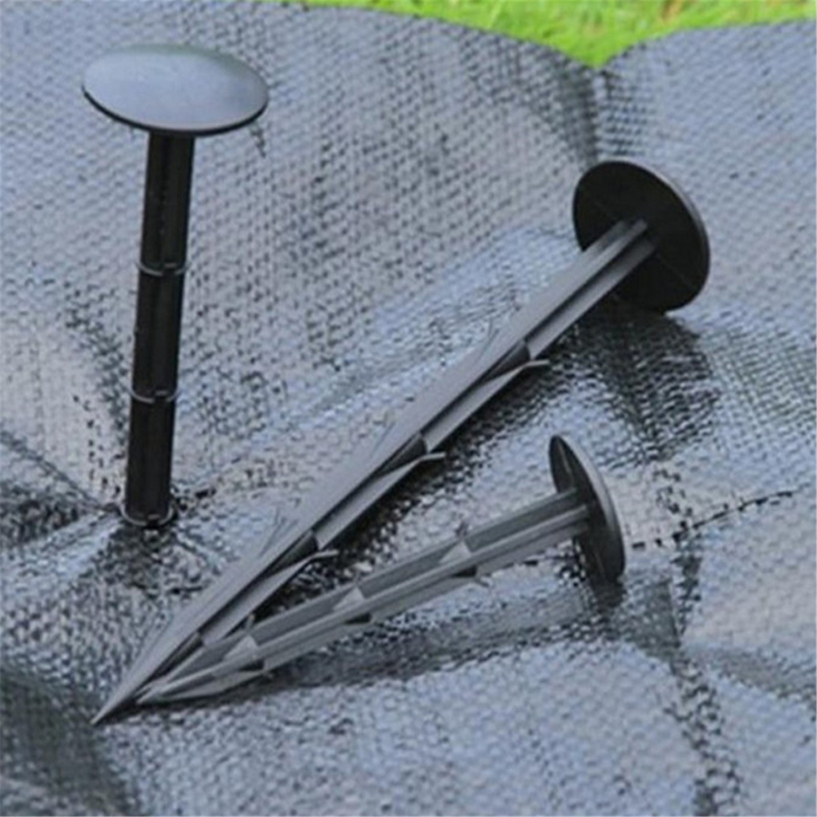 Plastic Mulch Ground Cover Weed Film Woven Grass Cloth Fabric Weave PP Black Garden Landscape Breathable Sheet Mat