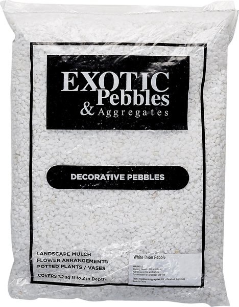 Exotic Pebbles White Bean Pebbles