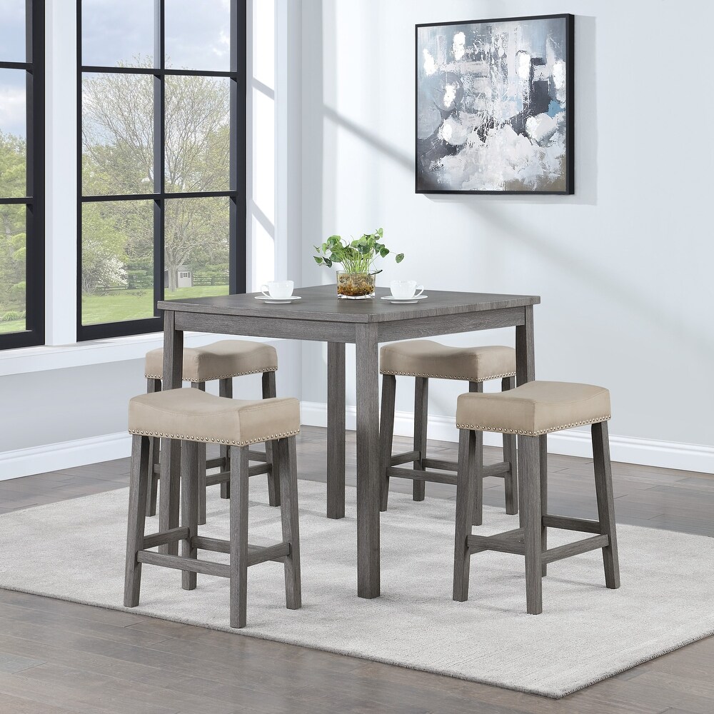 Celina 5 Piece Counter Height Set