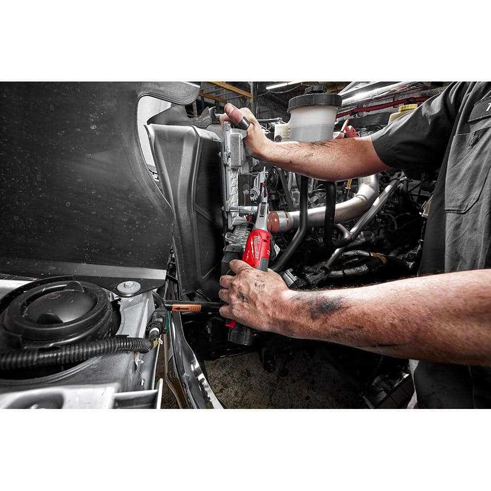 Milwaukee M12 FUEL 12V Lithium-Ion Brushless Cordless High Speed 3/8 in. Ratchet (Tool-Only)