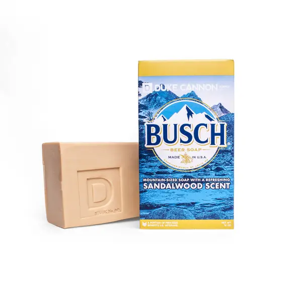 Duke Cannon Busch Beer Mountain Sized Soap