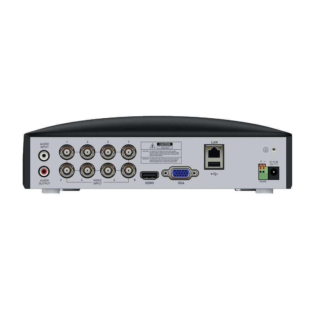 Swann 8-Channel 1080p 1TB Surveillance Camera System with 4 Wired Bullet Enforcer Cameras SWDVK-846804SL