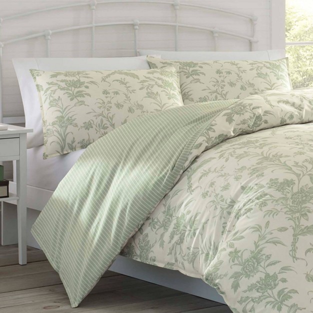 Pastel Green Natalie Comforter Set Laura Ashley