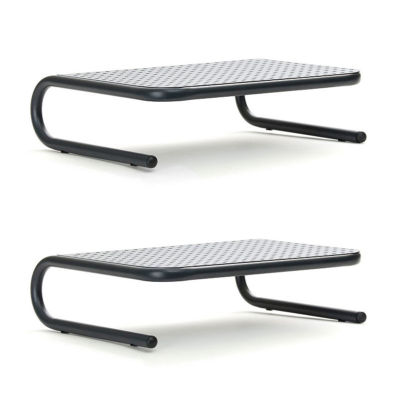 Mind Reader 2-pack Metal Monitor Stands