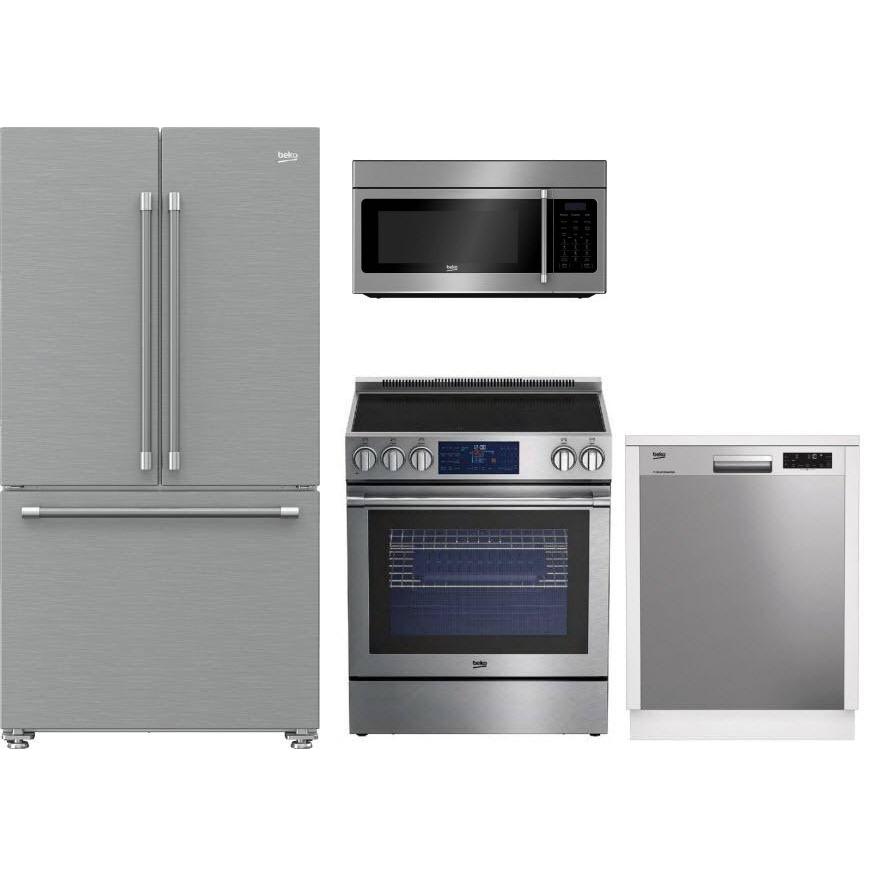 beko Kitchen BFFD3624XSS, SLER30532SS, DUT25401X, MWOTR30100SS