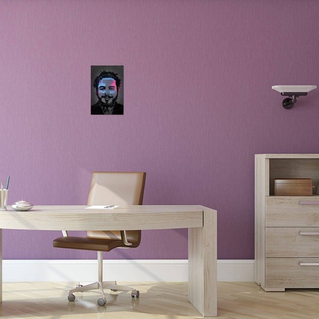 Post Malone By Octavian Mielu Unframed Wall Canvas Icanvas