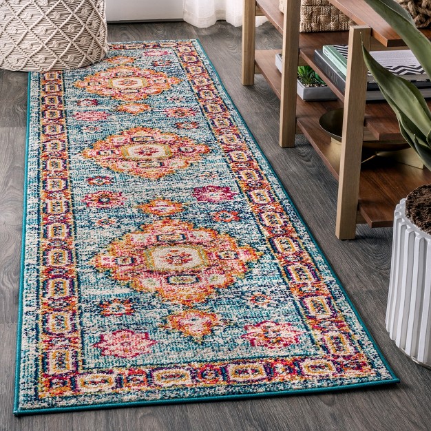 Bohemian Flair Boho Vintage Medallion Area Rug