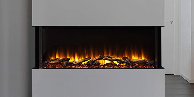 SimpliFire 43-In Scion Trinity Linear Electric Fireplace - SF-SCT43-BK