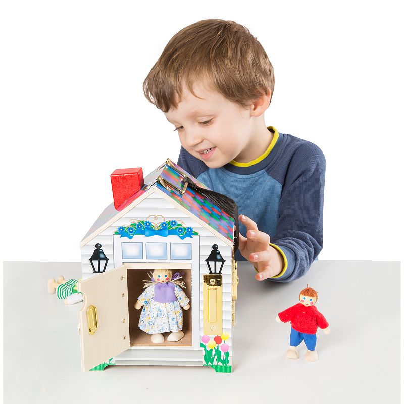 Melissa and Doug Doorbell House Playset