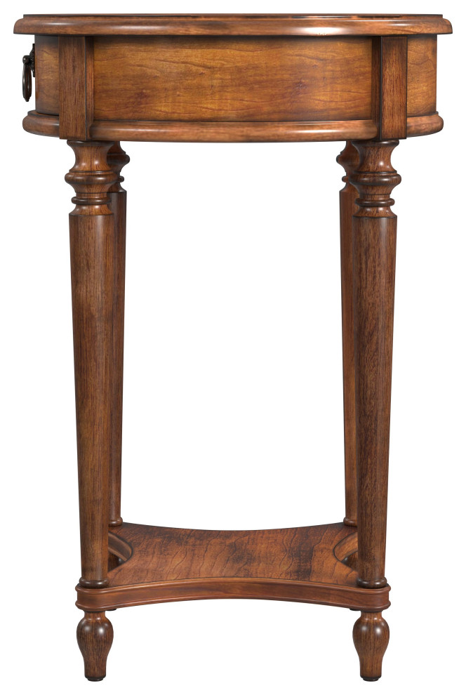 Jules 1 Drawer Round Accent Table   Traditional   Side Tables And End Tables   by Butler Specialty Company  Houzz