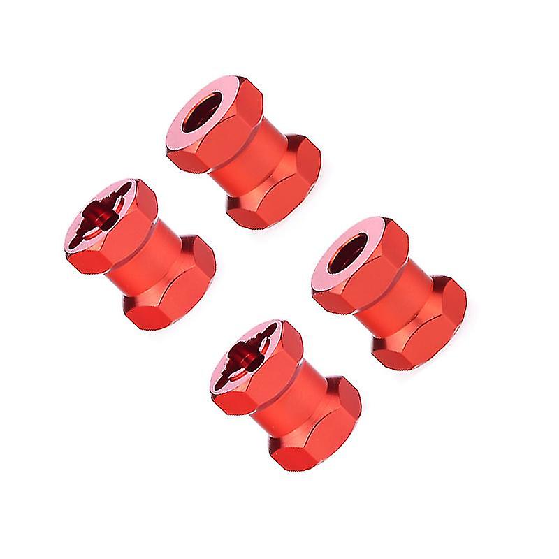 Rc Car Metal 12mm Wheel Hex Hub 15mm Extension Coupler For Axial Scx10 D90 Cc01 F350 1/10 Rc Crawle