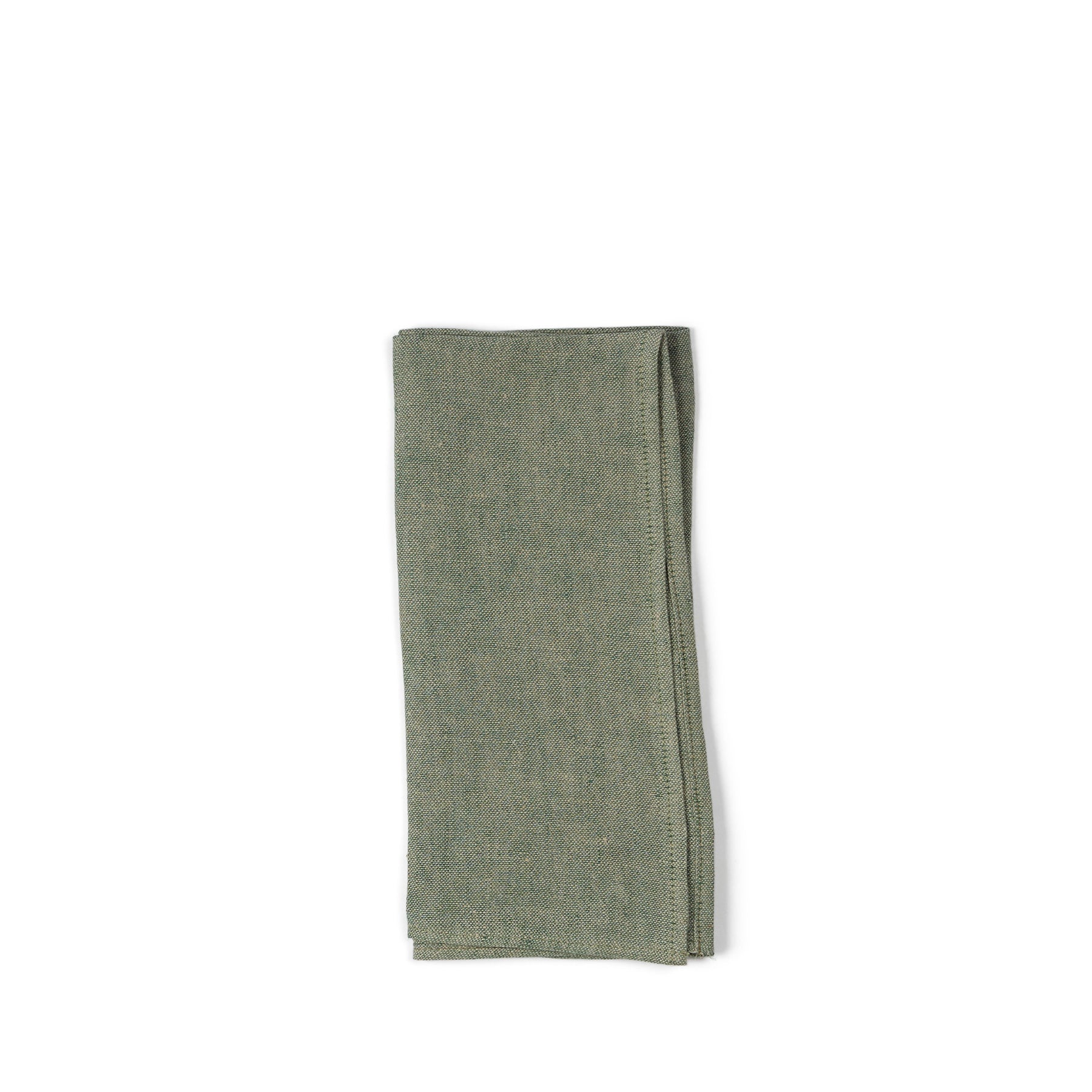 Hopsack Napkins in Slate Green (Set of 2)