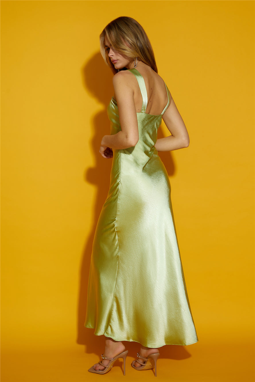 Iconic Love Maxi Dress Green