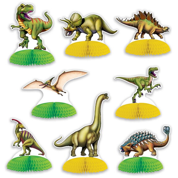 Beistle 59643 Dinosaur Mini Centerpieces  4 6  18...