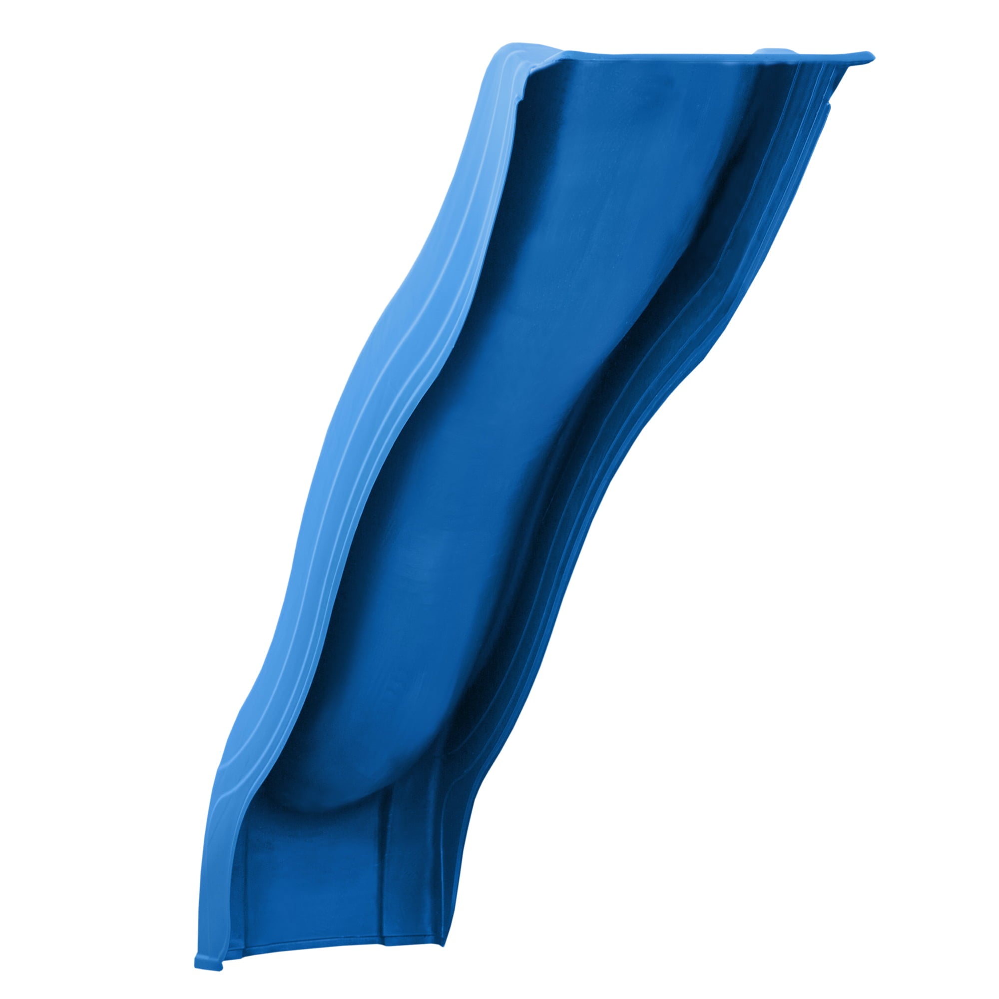Swing-N-Slide 4 Foot Apex Wave Slide with Lifetime Warranty， Blue