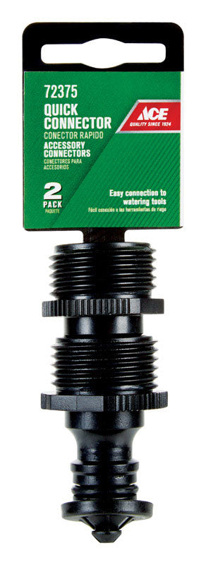 Q-COUPLER MALE 2PK