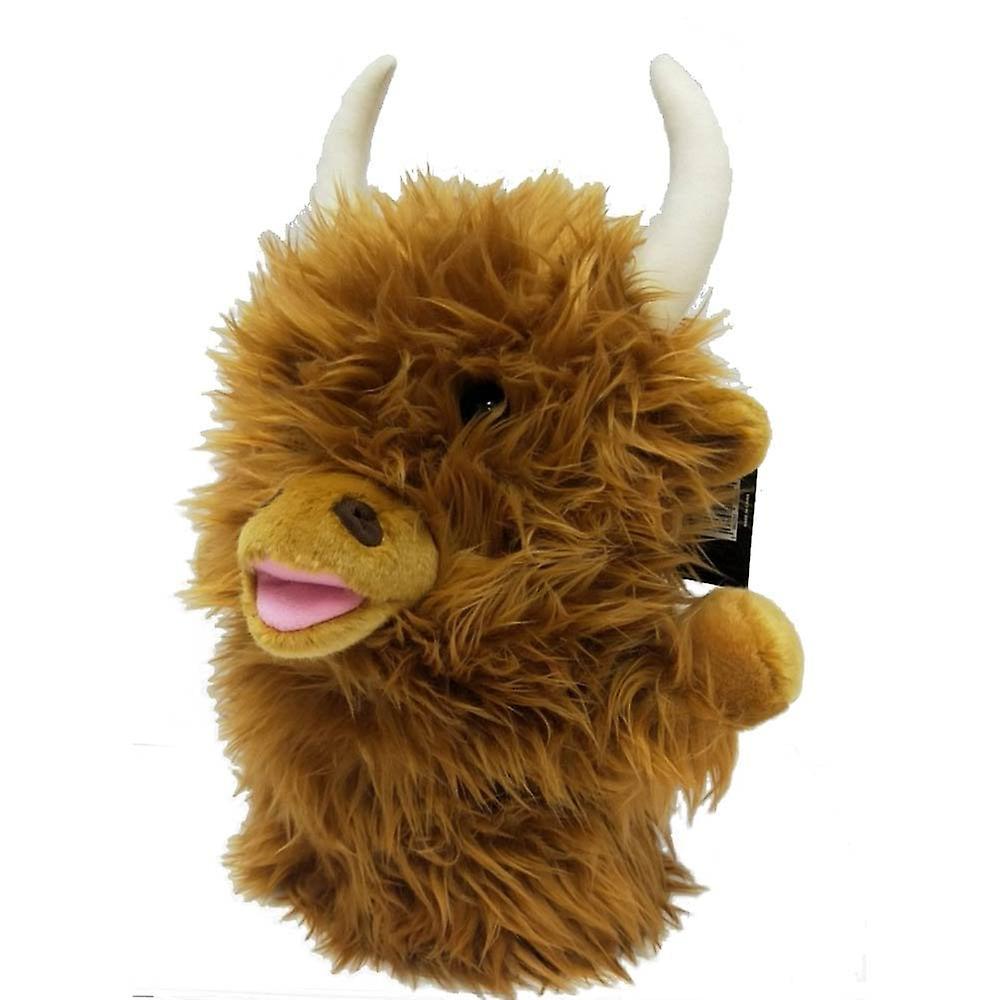 Gamola Golf Highland Cow Plush Driver Novelty HeadCover