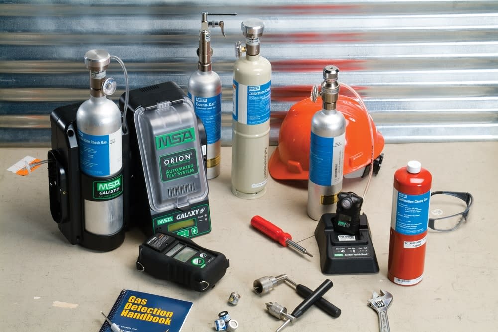 MSA Safety Calibration Gas Cylinder