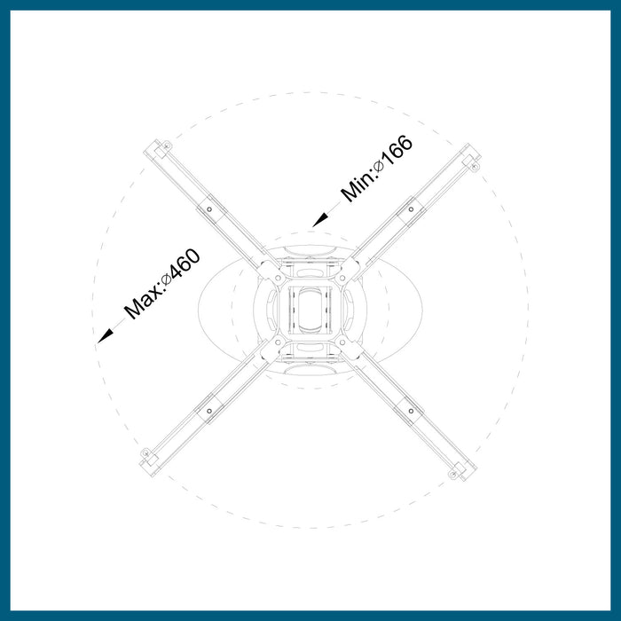 QualGear ProAV QGKITCA3INW Projector Mounting Kit  Projector Mo