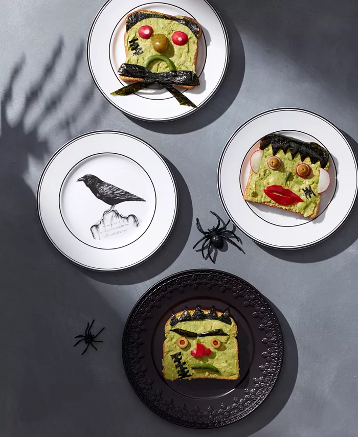 Lenox Vintage Halloween 4-Piece Dessert Plate Set