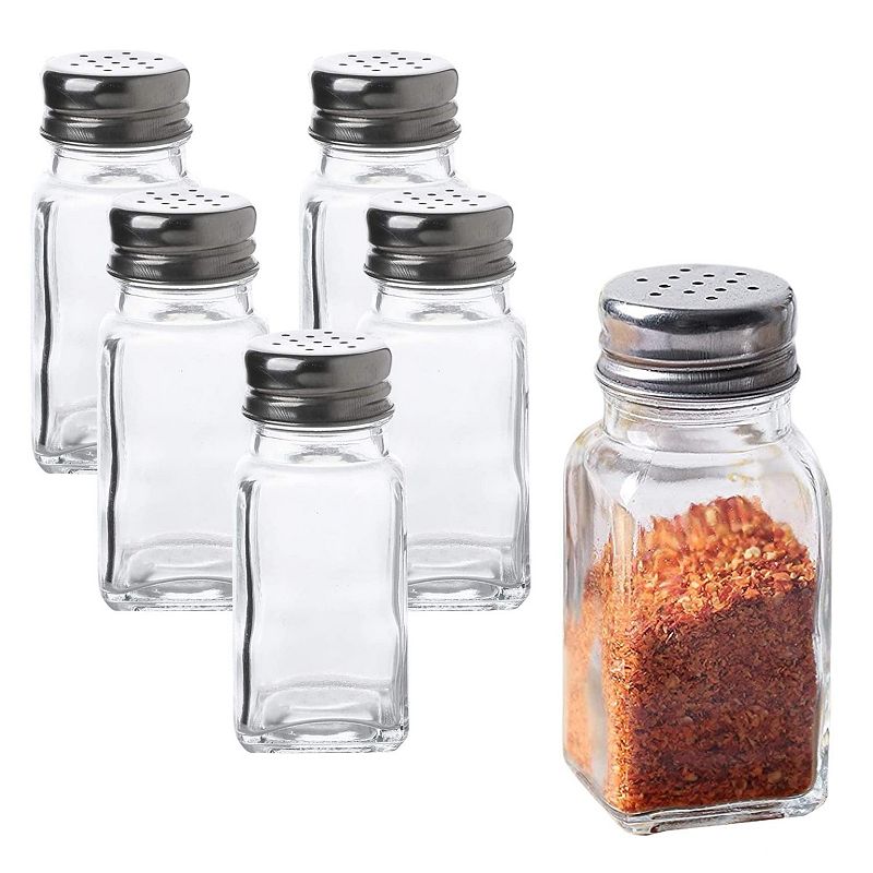 Stainless Steel Salt and Pepper Shakers for Home Kitchen， Restaurants and Catering