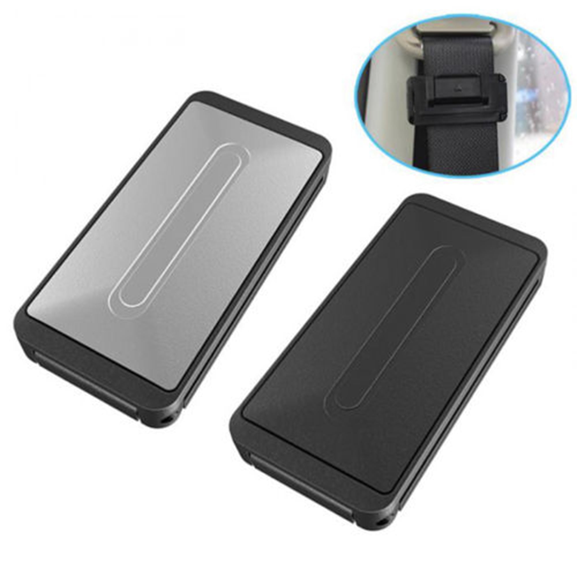 JYYYBF 2pcs Auto Safety Seat Belt for Car Seat Adjuster Clip Stopper Buckle Improves Comfort Safety Black 6.5 * 3 * 1cm