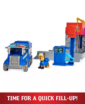 PAW Patrol Big Truck Pups  Truck Stop Wide Transforming Playset