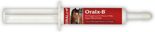 Oralx Oralx-B Circulatory Care Paste Horse Supplement， 1.2-oz syringe