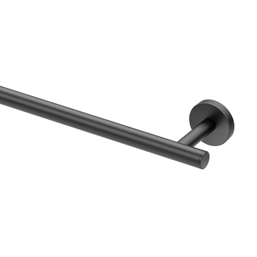 Gatco Level 18 in. Towel Bar in Matte Black 5341MX