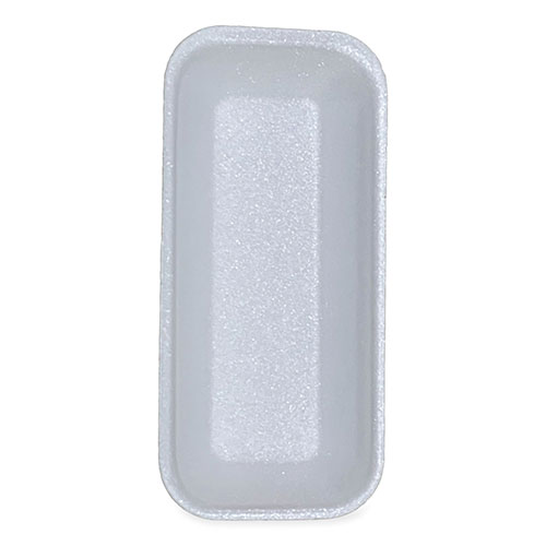 GEN Meat Trays | #1.5， 8.38 x 3.94 x 1.1， White， 1，000