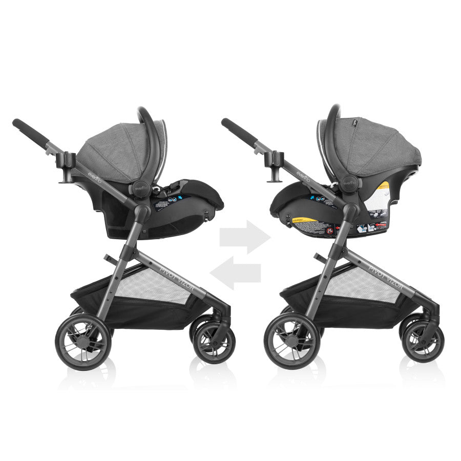 Pivot Vizor Travel System with LiteMax Infant Car Seat