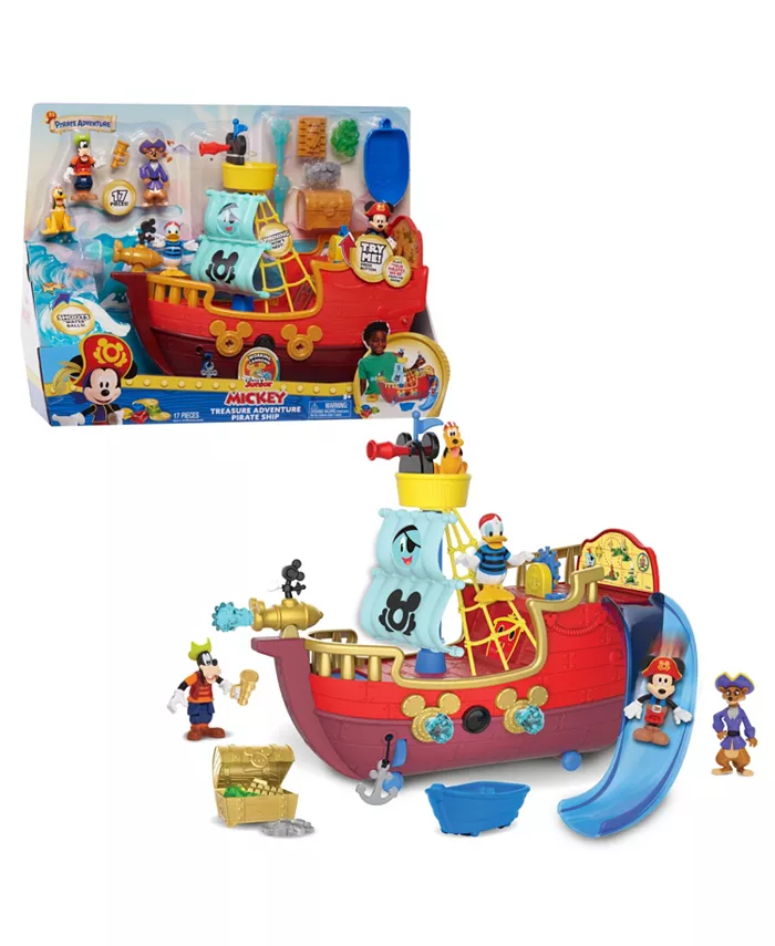 Mickey Mouse Pirate Ship Set  15 Piece