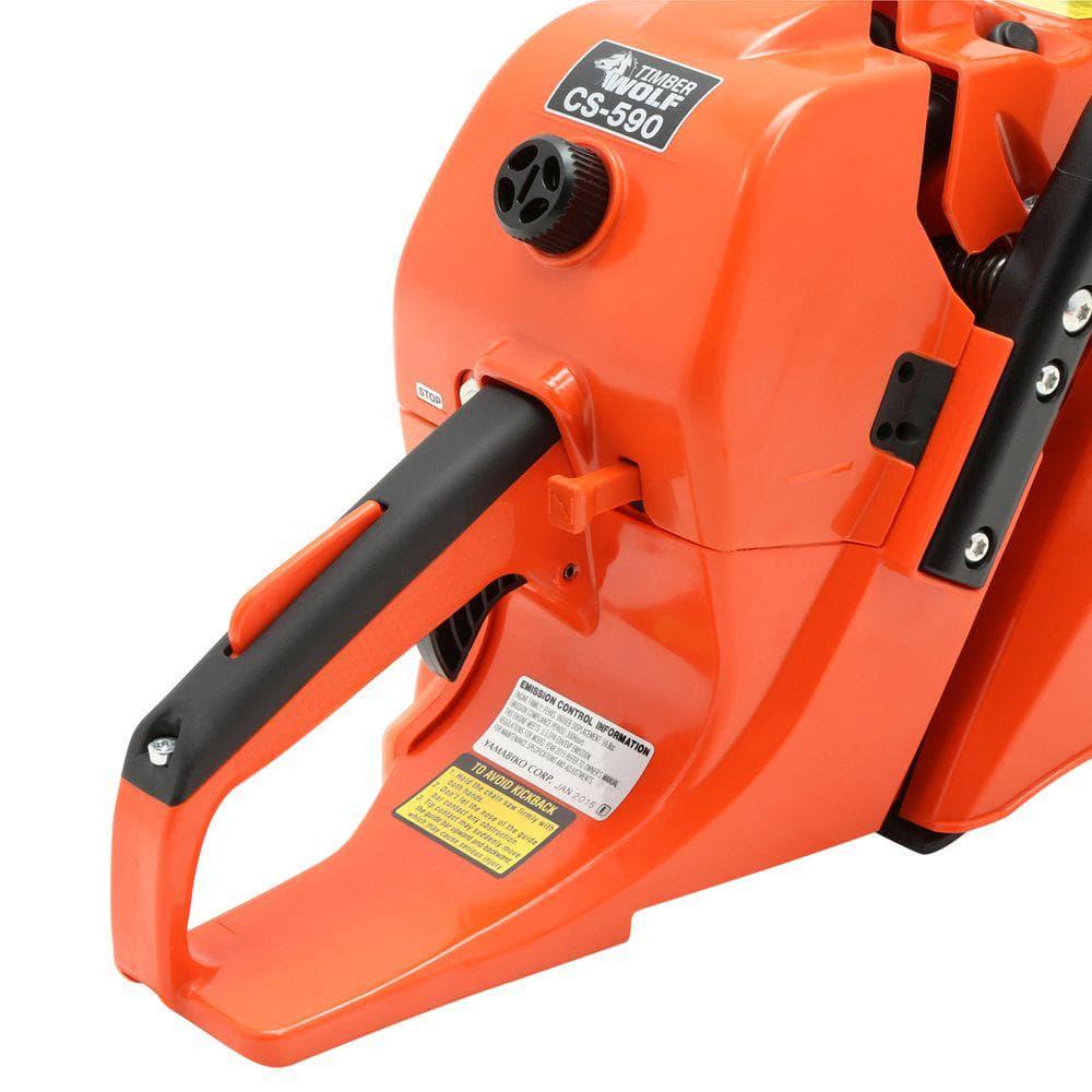 ECHO 24 in 598 cc Gas 2Stroke Rear Handle Timber Wolf Chainsaw