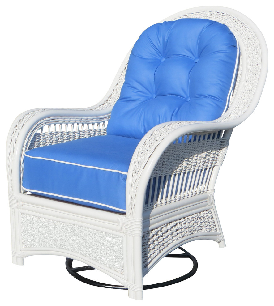 Regatta Swivel Rocker   Tropical   Rocking Chairs   by Spice Islands Wicker  Houzz