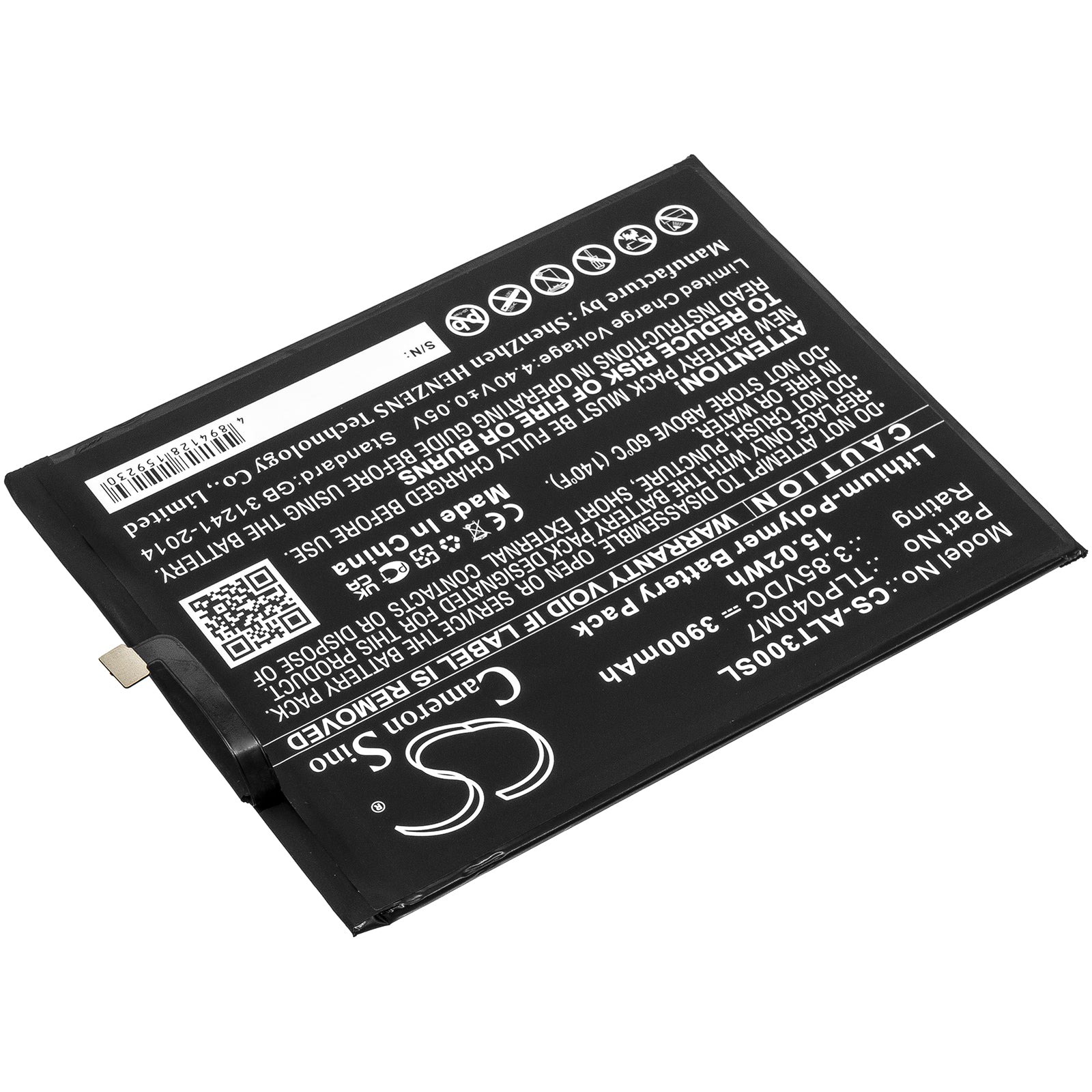 Alcatel 3T OT9032T Replacement Battery BatteryClerkcom Tablet