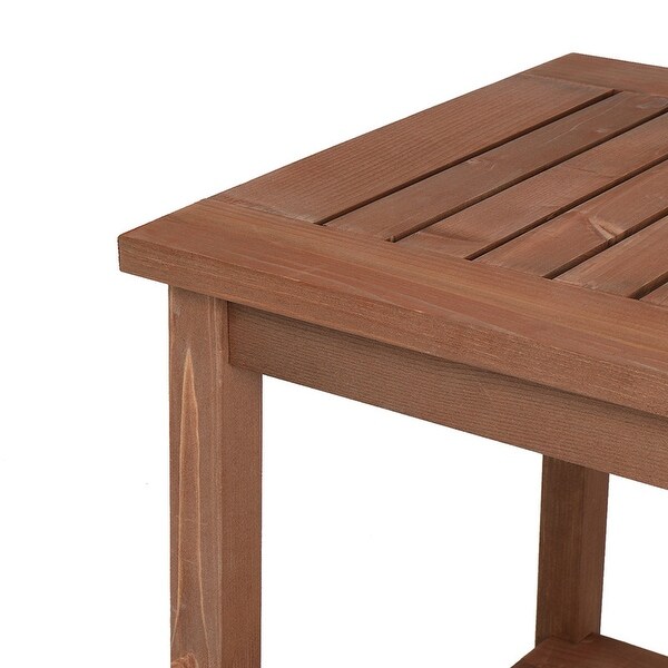 Outdoor Fir Wood End，Coffee，Side Table