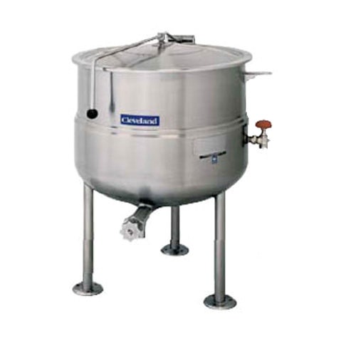 Cleveland KDL80 80 Gallon Direct Steam Kettle， Stationary