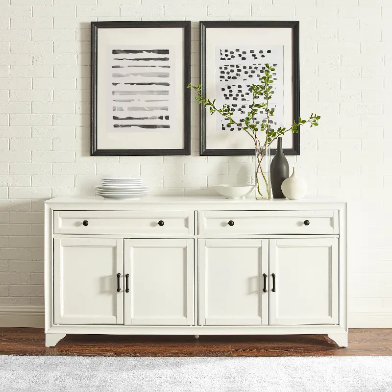 Tara White Dining Room Sideboard