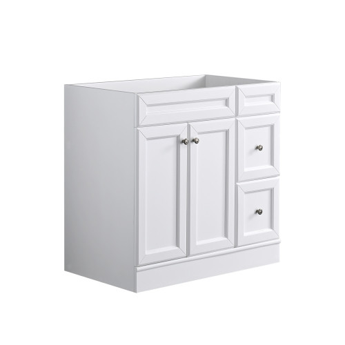 36 in. White Vanity Cabinet  Left Version W1059568...