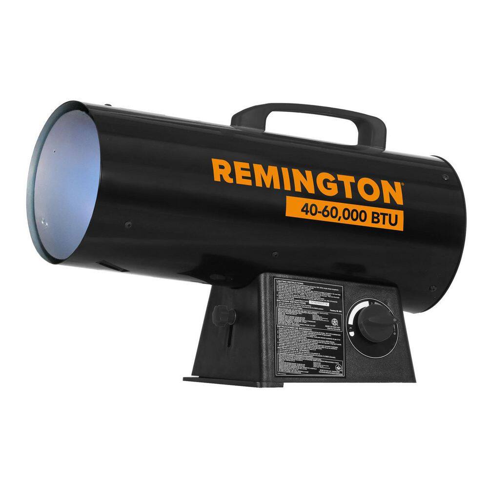 Remington 60000 BTU Forced Air Liquid Propane Space Heater - Variable Output REM-60V-GFA-B