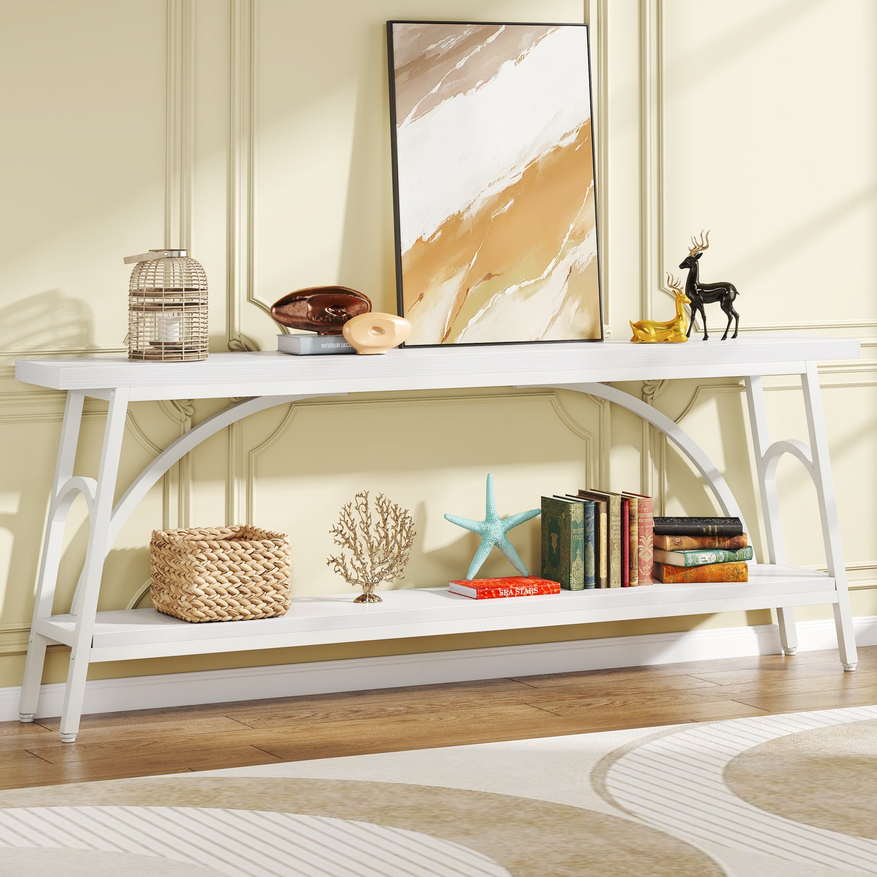 2-Tier Console Table, 70.8