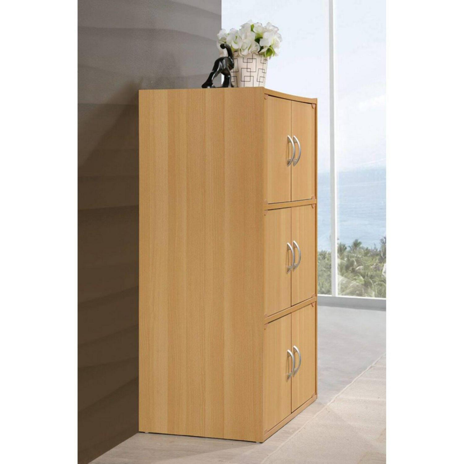 Hodedah Imports 195 ft 6 Door Cabinet  Crowdfused