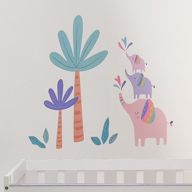 Bedtime Originals Elephant Dreams Colorful Tree Wall Decals Stickers