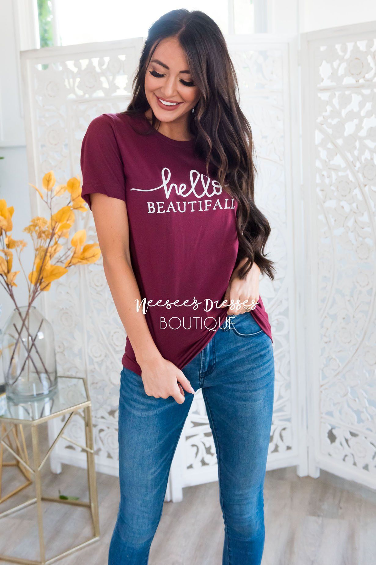 Hello Beautifall Modest Tee