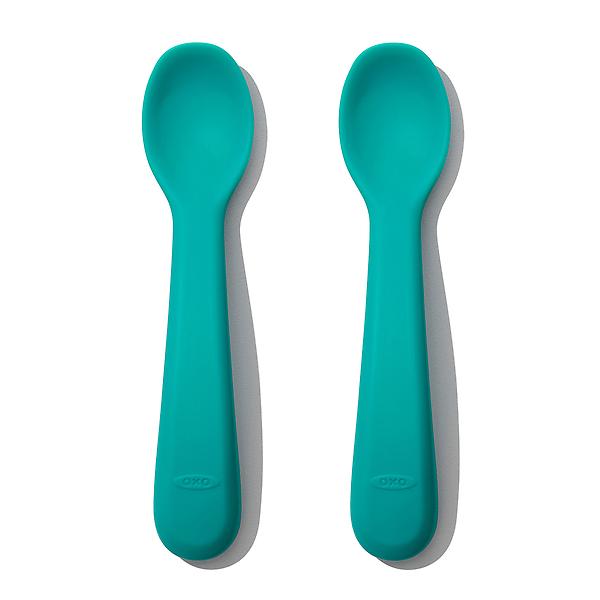 OXO Tot Silicone Feeding Spoon Set of 2