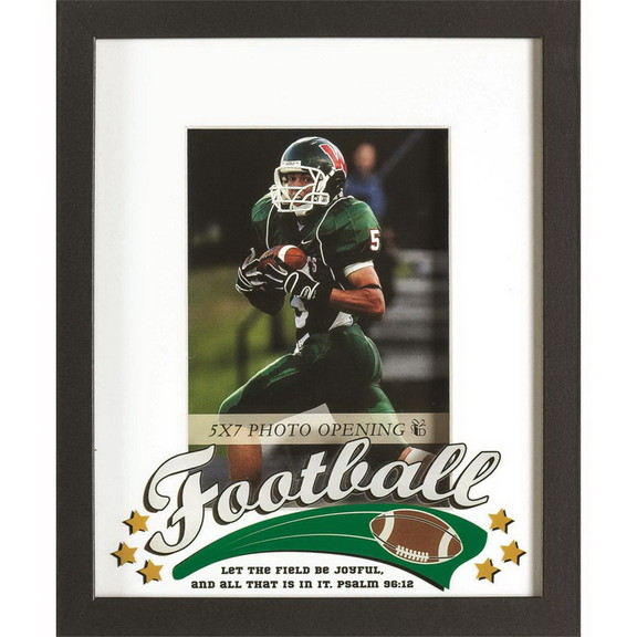 Dicksons FRMWDBL 810 74 Football Psalm 96:12 Photo...