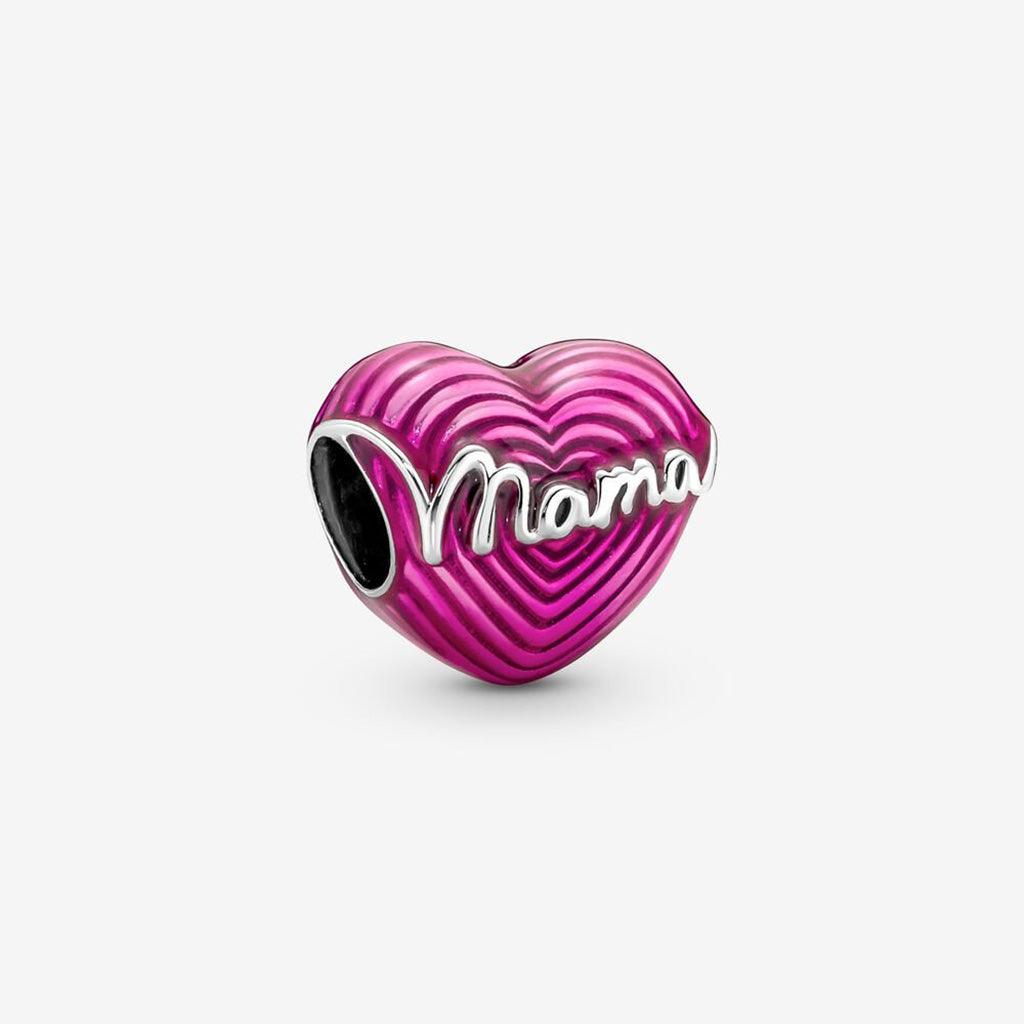 PANDORA  Radiating Love Mama Heart Charm